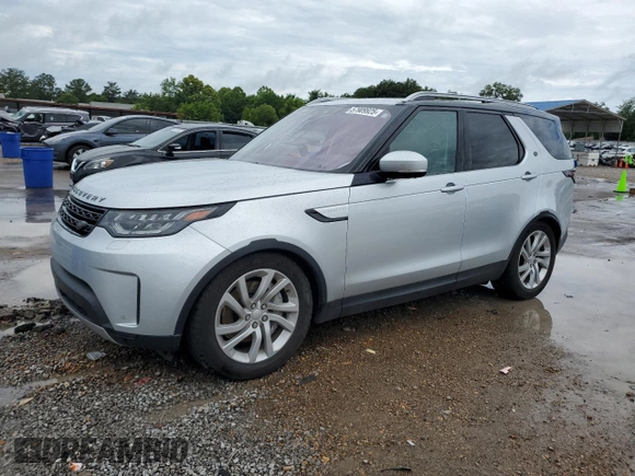 2018 Land Rover Discovery HSE z VIN SALRR2RV9JA071841, wystawiony jako Copart lot #57909925 z przebiegiem 112 020 mil mil oraz Czysty tytuł • Clean title. Historia ofert i sprzedaży dostępna na DreamBid. Obrazek 1.