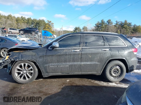 2017 Jeep Grand Cherokee Overland with VIN 1C4RJFCG8HC835645, listed as a IAAI auction lot 41442765 with 95,324 mi miles and . Bid and sale history available at DreamBid. Image 15.