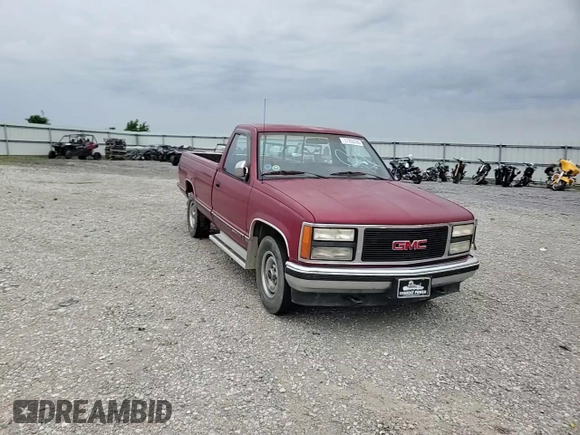 1990 GMC Sierra 1500 z VIN 1GTFC24K8LE514419, wystawiony jako Copart lot #57265335 z przebiegiem 162 045 mil mil oraz Szkoda całkowita • Salvage title. Historia ofert i sprzedaży dostępna na DreamBid. Obrazek 13.