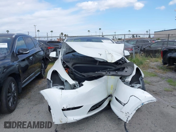 2024 Tesla Model Y with VIN 7SAYGDED2RF207783, listed as a IAAI auction lot 41758143 with Not Provided miles and . Bid and sale history available at DreamBid. Image 12.