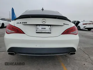2016 Mercedes-Benz CLA 250 with VIN WDDSJ4GB3GN359737, listed as a Copart auction lot 59172405 with 201,220 mi miles and Salvage title. Bid and sale history available at DreamBid. Image 6.