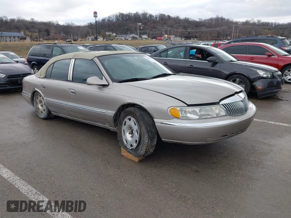 2001 Lincoln Continental with VIN 1LNHM97VX1Y627039, listed as a IAAI auction lot 41482016 with 143,317 mi miles and . Bid and sale history available at DreamBid. Image 1.