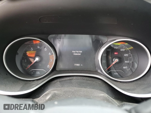 2019 Jeep Compass Limited with VIN 3C4NJDCB1KT647844, listed as a Copart auction lot 49982345 with 77,063 mi miles and Clean title. Bid and sale history available at DreamBid. Image 9.