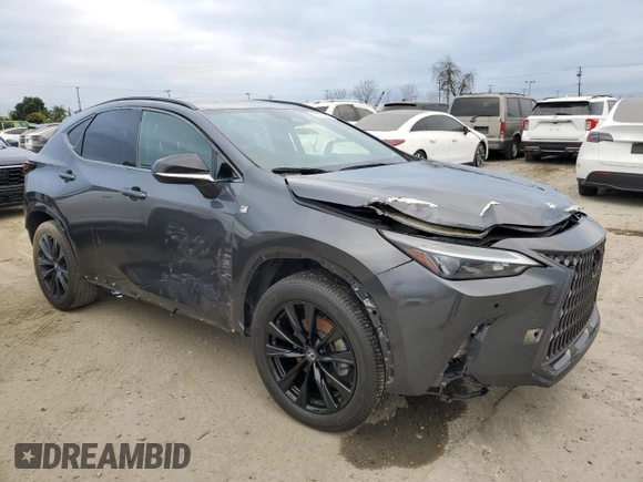2022 Lexus NX with VIN 2T2KGCEZ4NC012724, listed as a Copart auction lot 53692485 with 31,256 mi miles and Salvage Title. Bid and sale history available at carsss.com. Image 4.