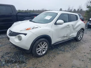2013 Nissan Juke SV with VIN JN8AF5MV8DT227497, listed as a IAAI auction lot 41954244 with 149,627 mi miles. Bid and sale history available at carsss.com. Image 2.