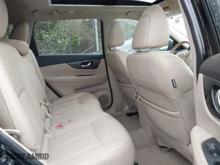 2015 Nissan Rogue S with VIN 5N1AT2MT6FC757001, listed as a IAAI auction lot 41806214 with 1 mi miles. Bid and sale history available at carsss.com. Image 8.