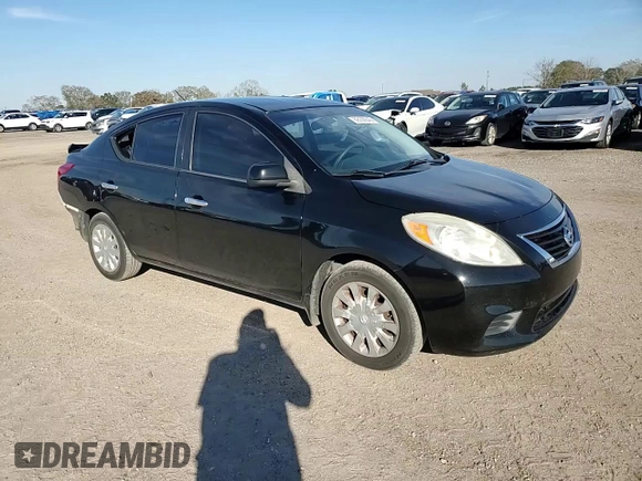 2014 Nissan Versa S with VIN 3N1CN7AP2EK451162, listed as a Copart auction lot 89150645 with 116,321 mi miles and Salvage Title. Bid and sale history available at DreamBid. Image 11.