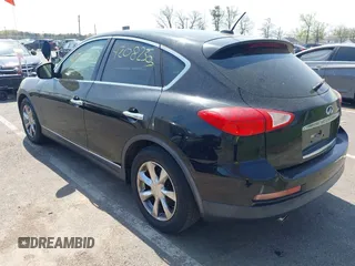 2008 Infiniti EX Journey with VIN JNKAJ09E78M301738, listed as a IAAI auction lot 42082307 with 134,078 mi miles. Bid and sale history available at carsss.com. Image 3.