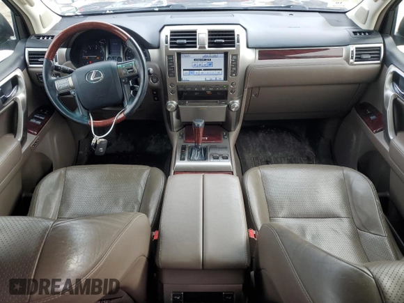 2012 Lexus GX 460 with VIN JTJBM7FX8C5037411, listed as a Copart auction lot 44648095 with 212,053 mi miles and Clean Title. Bid and sale history available at carsss.com. Image 8.
