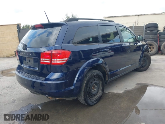2018 Dodge Journey SE with VIN 3C4PDCAB8JT527048, listed as a IAAI auction lot 42202596 with 187,606 mi miles. Bid and sale history available at carsss.com. Image 4.