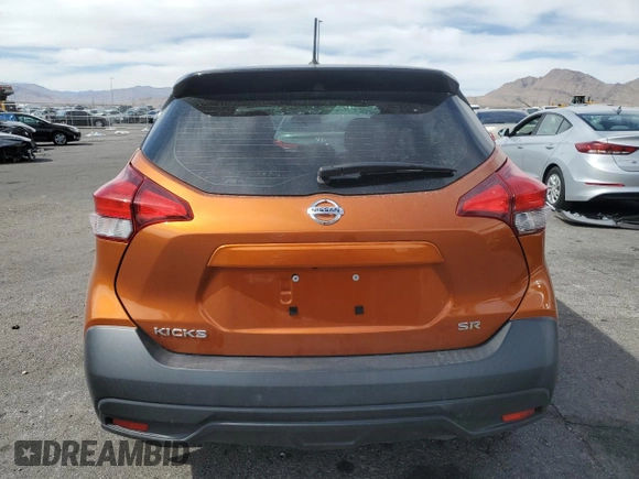 2019 Nissan Kicks SR with VIN 3N1CP5CU3KL562052, listed as a Copart auction lot 53169145 with 66,770 mi miles and Salvage Title. Bid and sale history available at carsss.com. Image 6.