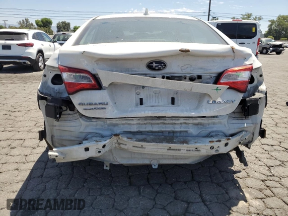 2016 Subaru Legacy Limited with VIN 4S3BNBN62G3028328, listed as a Copart auction lot 63117225 with 74,271 mi miles and Salvage title. Bid and sale history available at DreamBid. Image 6.