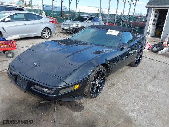 1995 Chevrolet Corvette with VIN 1G1YY32P3S5103855, listed as a IAAI auction lot 41853193 with 71,926 mi miles. Bid and sale history available at carsss.com. Image 18.