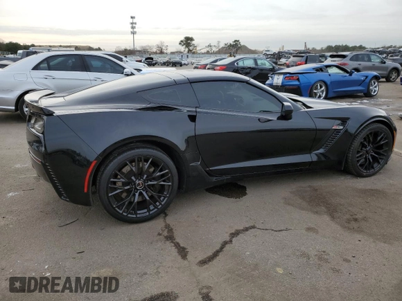 2016 Chevrolet Corvette with VIN NY75018, listed as a Copart auction lot 57996654 with 53,270 mi miles and Salvage title. Bid and sale history available at DreamBid. Image 3.