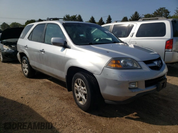 2004 Acura MDX Touring Pkg with VIN 2HNYD18674H505695, listed as a Copart auction lot 70686264 with 0 mi miles and Salvage Title. Bid and sale history available at carsss.com. Image 4.