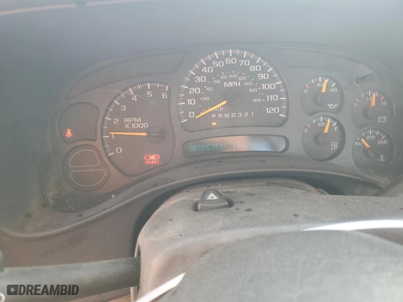 2006 Chevrolet Silverado 1500 LS with VIN 1GCEC14V66Z239551, listed as a Copart auction lot 80305714 with 104,206 mi miles and Salvage Title. Bid and sale history available at carsss.com. Image 9.
