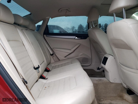 2015 Volkswagen Passat 1.8T SE w/Sunroof & Nav with VIN 1VWBT7A36FC061293, listed as a Copart auction lot 87869685 with 197,532 mi miles and Salvage Title. Bid and sale history available at carsss.com. Image 11.