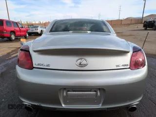 2002 Lexus SC with VIN JTHFN48Y120026511, listed as a Copart auction lot 51090345 with 94,837 mi miles and Salvage Title. Bid and sale history available at carsss.com. Image 6.