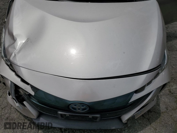 2020 Toyota Prius LE z VIN JTDKARFP6L3129457, wystawiony jako Copart lot #58416195 z przebiegiem 90 326 mil mil oraz Szkoda całkowita • Salvage title. Historia ofert i sprzedaży dostępna na DreamBid. Obrazek 11.