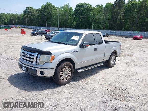 2009 Ford F-150 STX with VIN 1FTRX12849KC94659, listed as a IAAI auction lot 42275301 with 159,357 mi miles and . Bid and sale history available at DreamBid. Image 2.