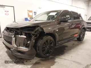 2020 Mitsubishi Outlander Sport ES 2.0 with VIN JA4AP3AU5LU025003, listed as a IAAI auction lot 41174862 with 143,047 mi miles. Bid and sale history available at carsss.com. Image 2.