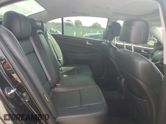 2012 Hyundai Genesis 5.0L R-Spec with VIN KMHGC4DH4CU193453, listed as a Copart auction lot 72356624 with 150,835 mi miles and Salvage Title. Bid and sale history available at carsss.com. Image 10.