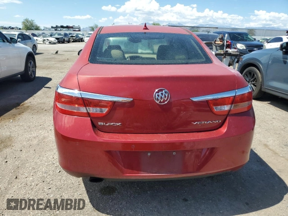 2012 Buick Verano Convenience Group with VIN 1G4PR5SKXC4130733, listed as a Copart auction lot 58148024 with 128,263 mi miles and Salvage Title. Bid and sale history available at carsss.com. Image 6.