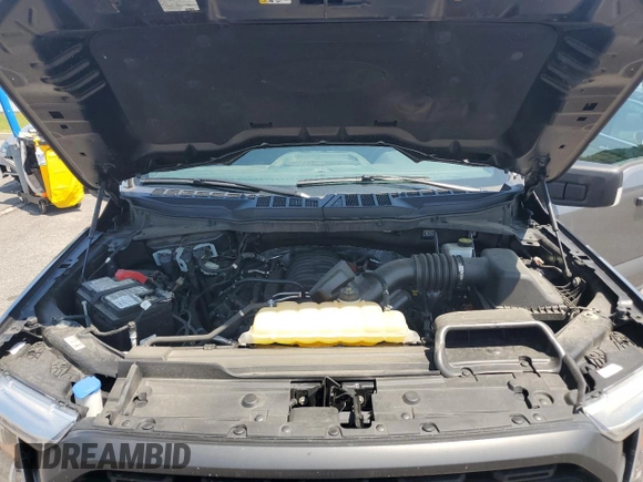 2023 Ford F-150 XL with VIN 1FTEW1C51PFC29408, listed as a Copart auction lot 61095515 with 53,008 mi miles and Clean title. Bid and sale history available at DreamBid. Image 11.