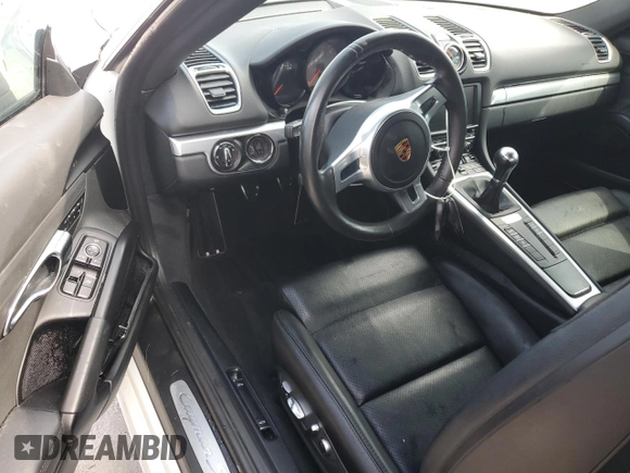 2016 Porsche Cayman S with VIN WP0AB2A88GK186397, listed as a Copart auction lot 74141924 with Not Provided miles and Salvage Title. Bid and sale history available at DreamBid. Image 8.