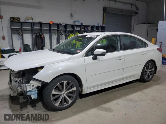 2017 Subaru Legacy Limited with VIN 4S3BNEN62H3014402, listed as a Copart auction lot 87158744 with 78,828 mi miles and Salvage Title. Bid and sale history available at carsss.com. Image 1.