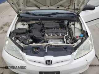 2004 Honda Civic VP with VIN 2HGES16394H620405, listed as a Copart auction lot 50882195 with 191,220 mi miles and Salvage Title. Bid and sale history available at DreamBid. Image 11.