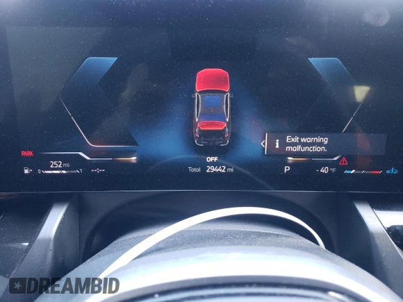2024 BMW 5 Series 530i with VIN WBA43FJ08RCP78906, listed as a Copart auction lot 50730475 with 29,442 mi miles and Salvage title. Bid and sale history available at DreamBid. Image 9.