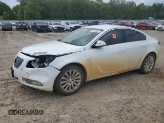 2011 Buick Regal CXL RL1 with VIN W04GN5EC1B1103774, listed as a Copart auction lot 55208925 with 199,932 mi miles and Salvage title. Bid and sale history available at DreamBid. Image 1.