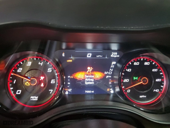 2022 Dodge Charger SXT with VIN 2C3CDXJGXNH143471, listed as a Copart auction lot 48845235 with 74,262 mi miles and Salvage Title. Bid and sale history available at carsss.com. Image 9.