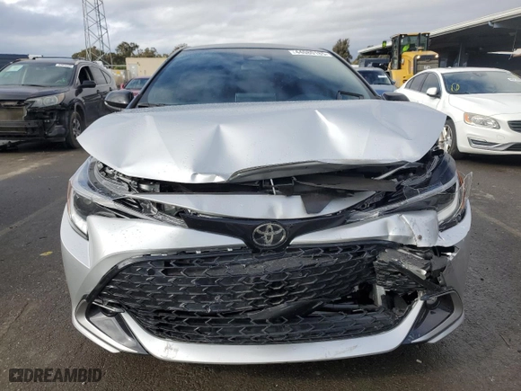 2024 Toyota Corolla Hatchback XSE with VIN JTNC4MBE3R3217745, listed as a Copart auction lot 44080185 with 9,356 mi miles and Salvage Title. Bid and sale history available at carsss.com. Image 5.