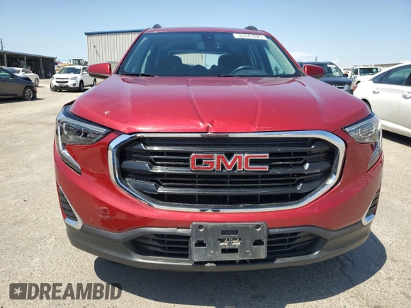 2021 GMC Terrain SLE z VIN 3GKALMEV0ML314123, wystawiony jako Copart lot #55341825 z przebiegiem 48 981 mil mil oraz Szkoda całkowita • Salvage title. Historia ofert i sprzedaży dostępna na DreamBid. Obrazek 5.