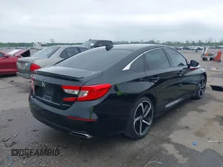 2019 Honda Accord Sport with VIN 1HGCV1F30KA012802, listed as a IAAI auction lot 41903148 with 144,883 mi miles and . Bid and sale history available at DreamBid. Image 4.