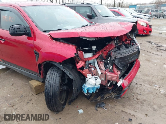 2020 Mitsubishi Outlander Sport ES 2.0 with VIN JA4AR3AU5LU020183, listed as a IAAI auction lot 41929121 with 44,305 mi miles. Bid and sale history available at carsss.com. Image 6.