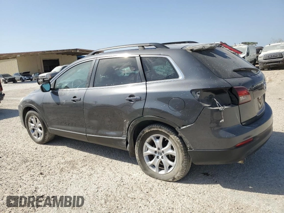 2015 Mazda CX-9 Sport with VIN JM3TB2BA9F0465773, listed as a Copart auction lot 49545195 with 72,222 mi miles and Salvage Title. Bid and sale history available at carsss.com. Image 2.