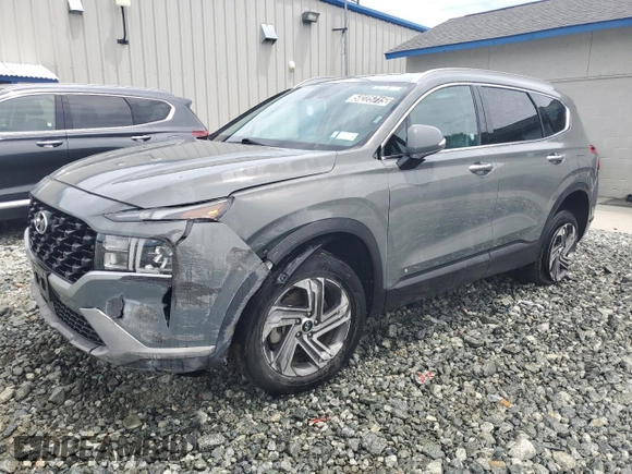 2023 Hyundai Santa Fe SEL z VIN 5NMS2DAJ5PH570703, wystawiony jako Copart lot #58225715 z przebiegiem 47 136 mil mil oraz Nie do naprawy • Non repairable. Historia ofert i sprzedaży dostępna na DreamBid. Obrazek 1.