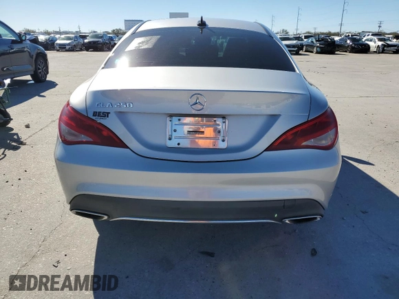 2017 Mercedes-Benz CLA with VIN WDDSJ4EB2HN468551, listed as a Copart auction lot 72599992 with 72,418 mi miles. Bid and sale history available at carsss.com. Image 6.