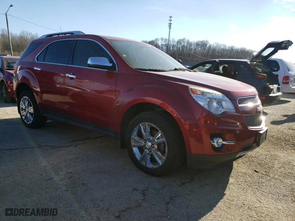 2013 Chevrolet Equinox LTZ with VIN 2GNFLGE33D6136611, listed as a Copart auction lot 46480725 with 173,275 mi miles and Clean Title. Bid and sale history available at carsss.com. Image 4.