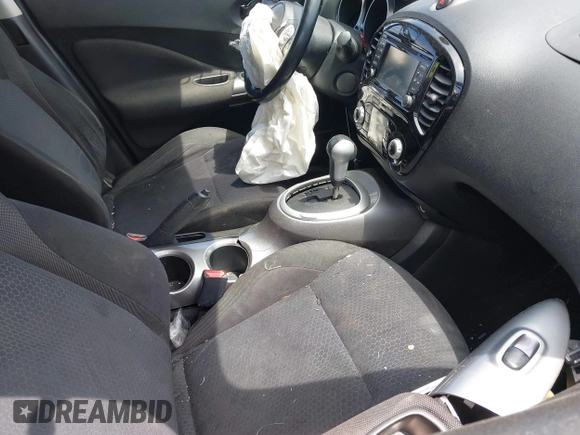 2015 Nissan Juke SV with VIN JN8AF5MVXFT550503, listed as a IAAI auction lot 42245020 with 112,957 mi miles and . Bid and sale history available at DreamBid. Image 5.
