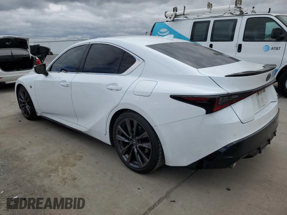 2022 Lexus IS 350 F Sport with VIN JTHGZ1B20N5050205, listed as a Copart auction lot 54774545 with 65,074 mi miles and Salvage title. Bid and sale history available at DreamBid. Image 2.