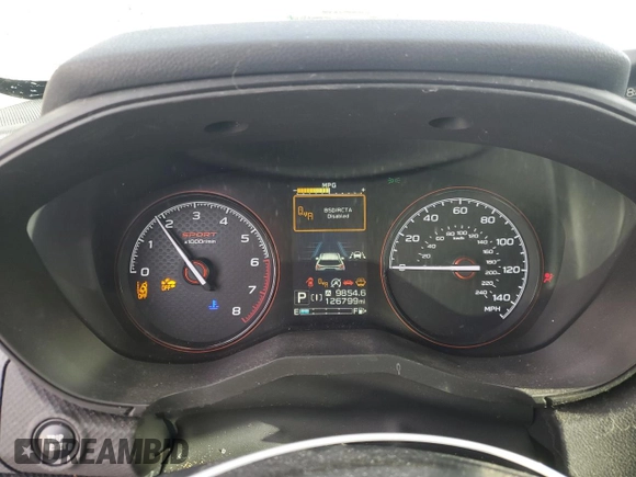 2019 Subaru Forester Sport with VIN JF2SKAPC5KH584426, listed as a Copart auction lot 48874905 with 126,799 mi miles and Salvage Title. Bid and sale history available at carsss.com. Image 9.