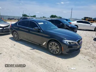 2020 BMW 5 Series 540i xDrive with VIN WBAJS3C02LCE01869, listed as a Copart auction lot 58245235 with 47,144 mi miles and Salvage title. Bid and sale history available at DreamBid. Image 4.