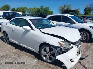 2010 Lexus IS 250 C с VIN JTHFF2C23A2513006, выставлен на аукционе IAAI как лот 42688229 с пробегом 133 601 миль миль и . История ставок и продаж доступна на DreamBid. Изображение 1.