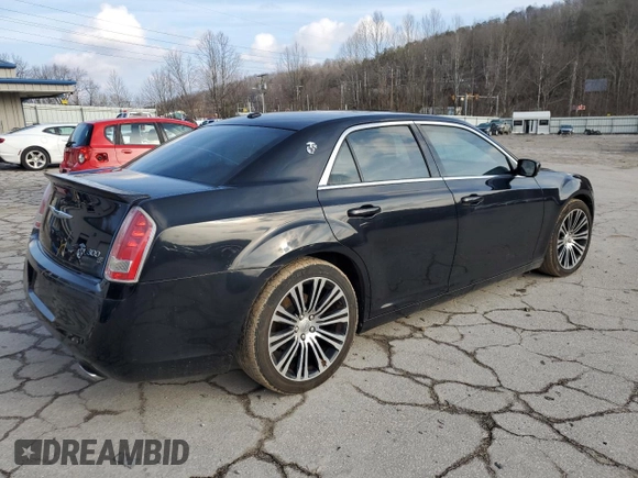 2013 Chrysler 300 with VIN 2C3CCABT4DH520337, listed as a Copart auction lot 44602255 with 112,593 mi miles and Salvage Title. Bid and sale history available at carsss.com. Image 3.