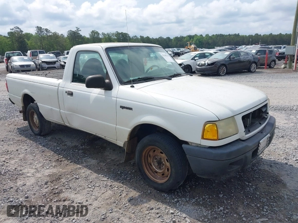 2003 Ford Ranger XL with VIN 1FTYR10U53PA04333, listed as a IAAI auction lot 42108320 with 242,282 mi miles. Bid and sale history available at carsss.com. Image 1.