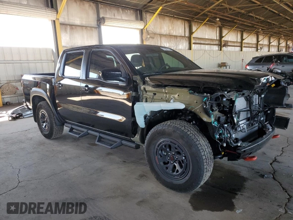 2025 Nissan Frontier S with VIN 1N6ED1EK6SN623961, listed as a Copart auction lot 57083555 with 4,720 mi miles and Salvage title. Bid and sale history available at DreamBid. Image 4.